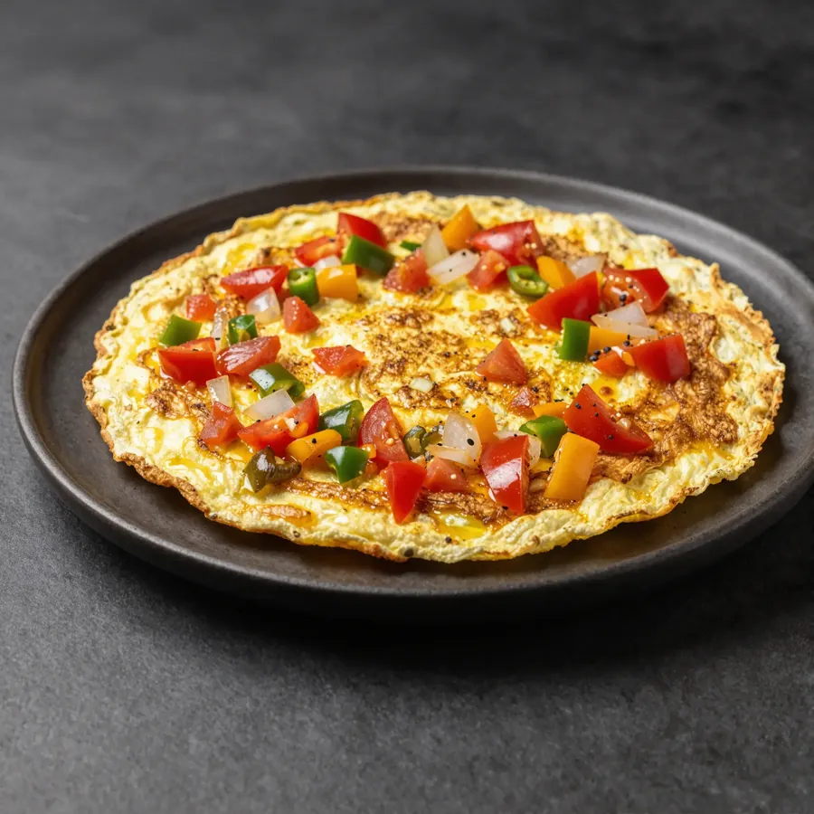 Omelette aux légumes